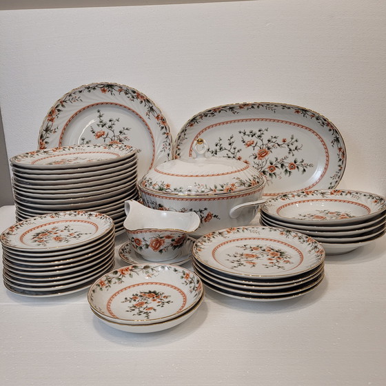 Image 1 of Quinta Nova porseleinen serviesset, 43-delig, jaren 60 - Portugal