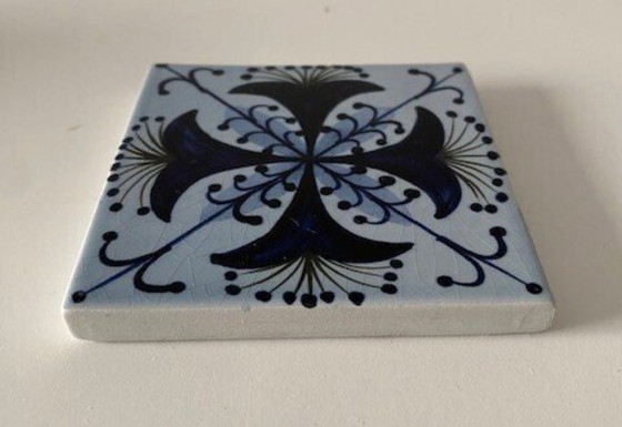 Image 1 of Royal Copenhagen 1960 Nils Thorsson 2 carreaux Tenera