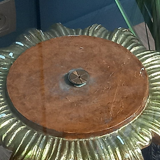 Image 1 of Unique Hollywood Regency side table 2 of 2