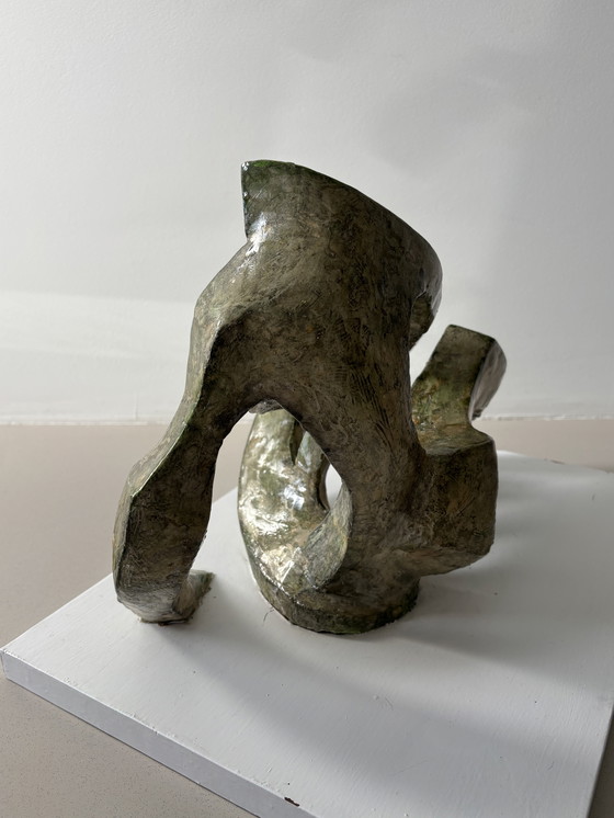 Image 1 of "La donna" scultura firmata Yazan Maksoud