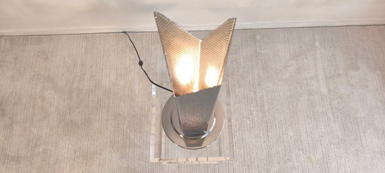 Image 1 of ✨🏙️💎 Postmodern "Skyscraper" Lamp – Italy, 1980s 💎🏙️✨