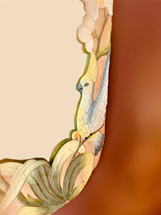 Image 1 of Specchio tropicale anni '70