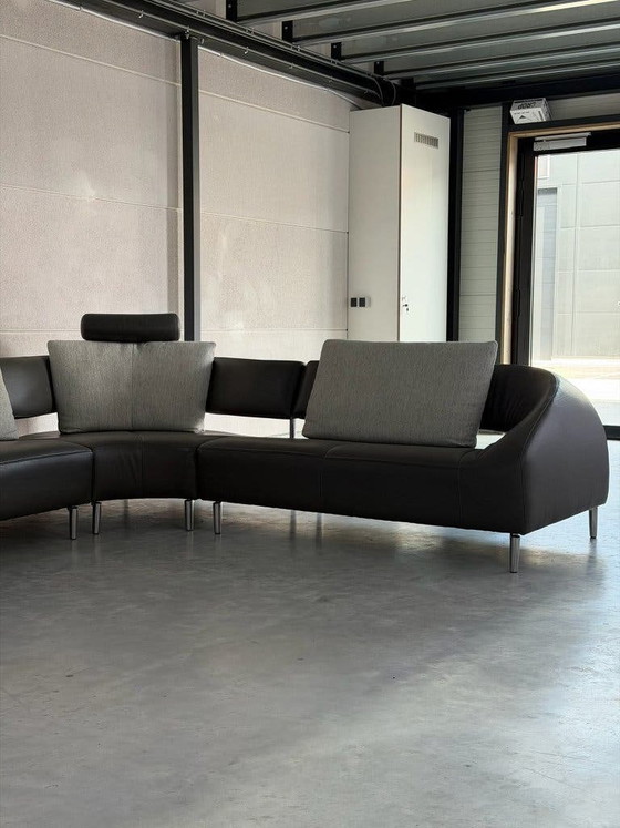 Leolux Vol de Reve Corner sofa - like new – Leather, Textile (photo 8 of 18)