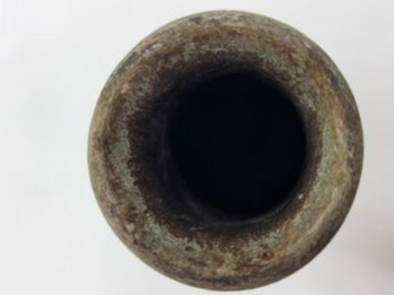 Image 1 of Denbac ceramic stoneware soliflore vase France Art Deco1920