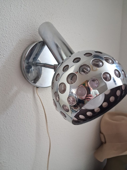 Lampada da parete XXL di grandi dimensioni, modello Cascade Symphony, anni '70.