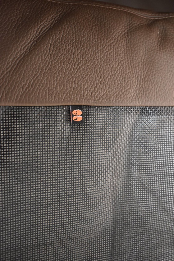 Prachtige Exclusieve Dutch Originals Gispen Design Bank – 3-5 zitsbanken, Leather, Metal (photo 9 of 18)