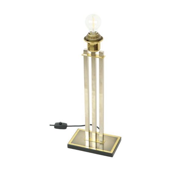 Image 1 of Lampe de table Lusterie Deknudt au design vintage Willy Rizzo