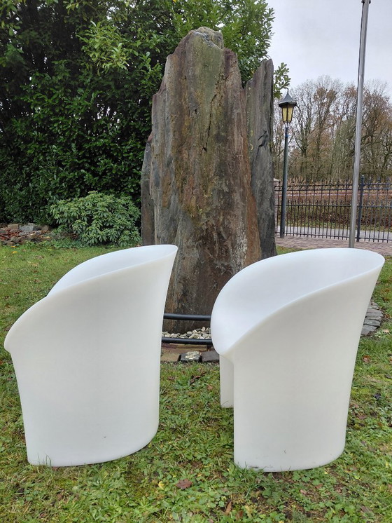 Image 1 of 2x Moon Chair by Tokujin Yoshioka.