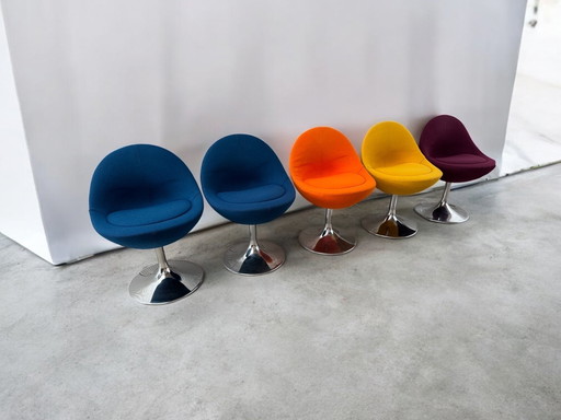 5 x poltrone girevoli di design Johansson