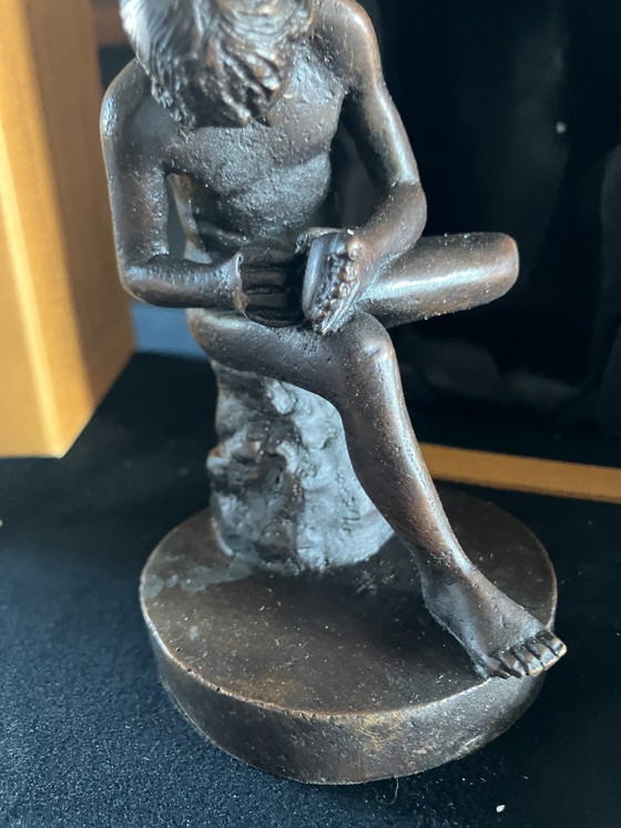 Image 1 of 18 figurillas de bronce, obras maestras de la escultura.