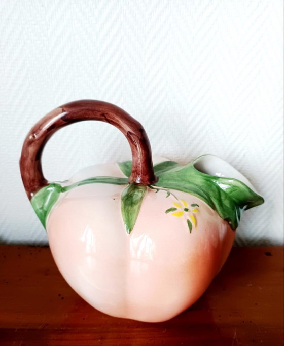 Image 1 of Vintage viskruik van slipware uit de jaren 60