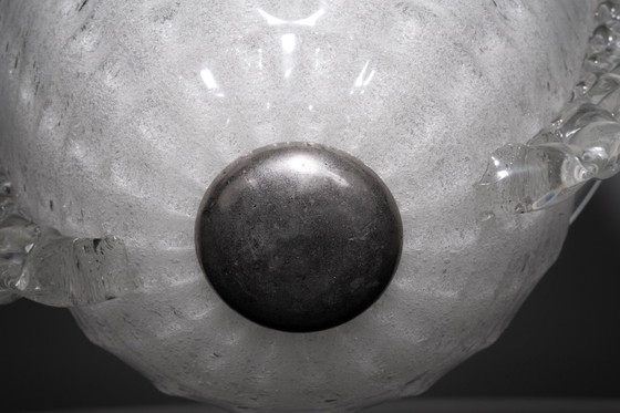 Image 1 of Rara araña Art Deco Ercole Barovier en cristal Pulegoso Murano. Italia 1940s