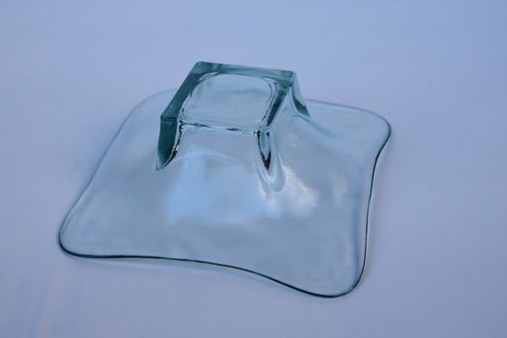 Image 1 of Ciotola quadrata in vetro