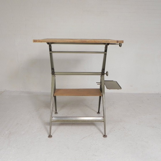 Drawing Board Reply von Wim Rietveld und Friso Kramer für Ahrend De Cirkel, 1959 – Schreibtisch, Wood, Iron (photo 7 of 27)