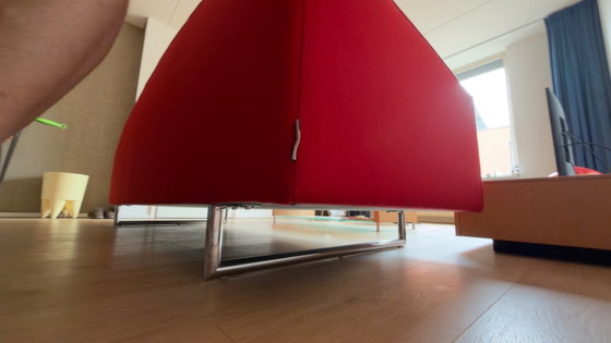 Divano di design Topform – Rosso, 3 posti – Design olandese senza tempo – Divani 3 posti, Textile (photo 6 of 12)
