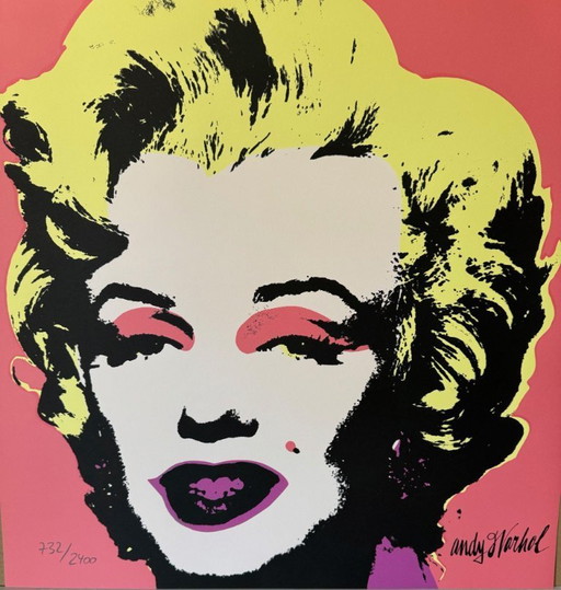1986 Carnegie Museum of Art After Andy Warhol "Cream - Hand Numbered" Lithograph
