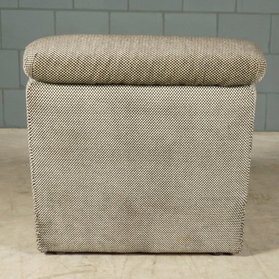 Image 1 of Modulares Sofa aus der Mitte des 20. Jahrhunderts – Veloursstoff Pepita – 1970er Jahre