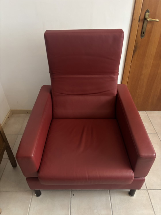 Image 1 of lederen 1-zit en tweezit merk brühl