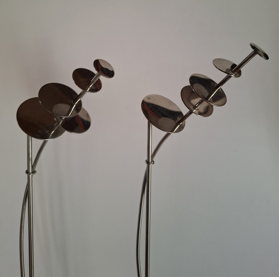 Image 1 of Moderne Aluminium-Blumenskulpturen von Alex Davis