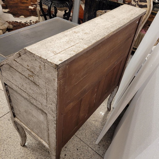 Image 1 of Provencal bureau/chest of drawers, Louis XV style, 19th century - France