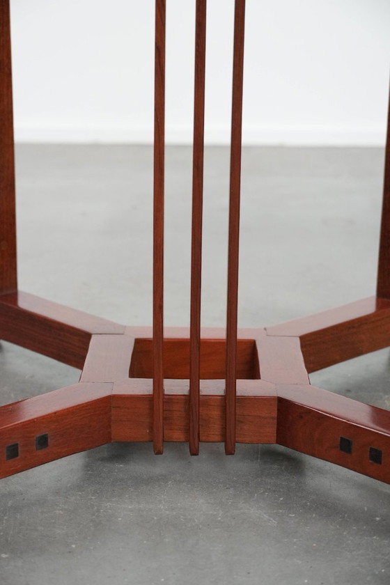 Image 1 of High square Art Deco design side table by Schuitema from the Decoforma series