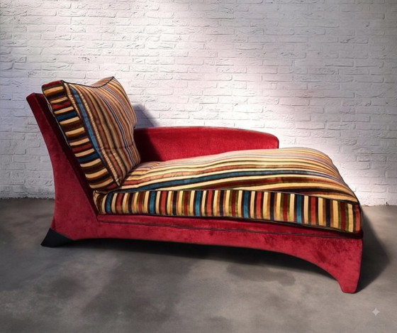 Velvet Chaise Longue, Design Bart van Bekhoven, Artistiek Breda – Wood (photo 4 of 5)