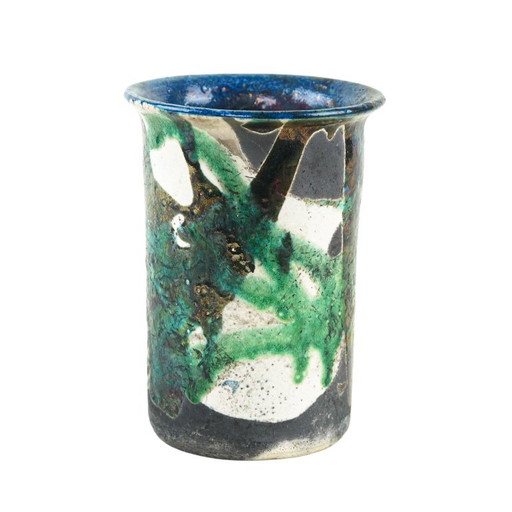 Keramikvase, 1970er Jahre, hergestellt in Europa