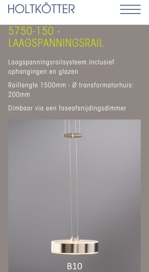 Holtkötter Dining Room Ceiling Lamp 5750-150