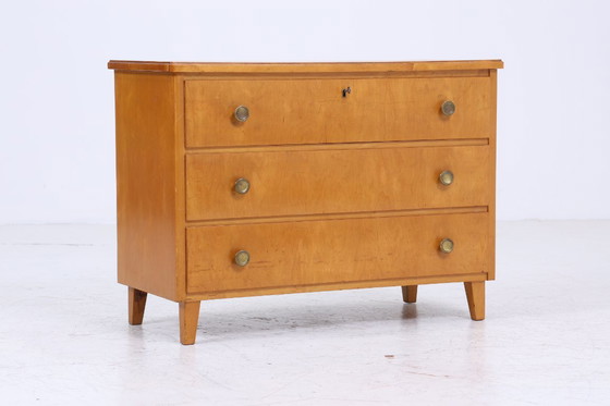 Image 1 of Vintage Commode à tiroirs | Mid Century Armoire à tiroirs | Rangement en bois 60's 70's #05-29