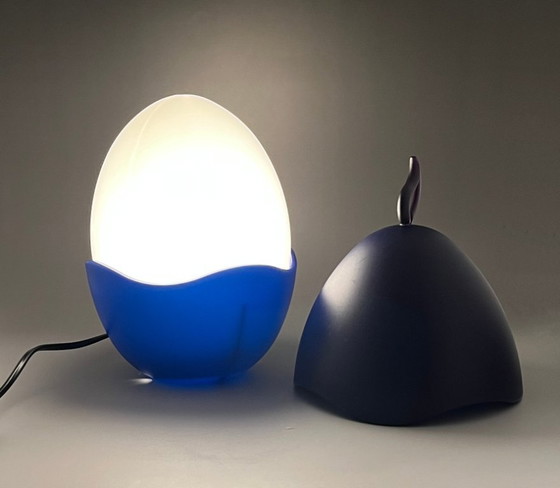 Image 1 of Madai egg lamp by Baroni & Patrini for Antonangeli - Italian 1980s design