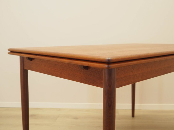 Image 1 of Mesa de teca, diseño danés, década de 1970, fabricada en Dinamarca.