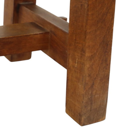 Charmante Oude Houten Kruk Zuid Frankrijk Rustiek Fifties – Krukjes, Wood, Vintage (photo 14 of 18)