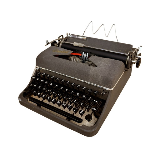 Antique Zeta 1511 Typewriter Czechoslovakia 1950s