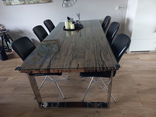 DINING TABLE and SALON TABLE