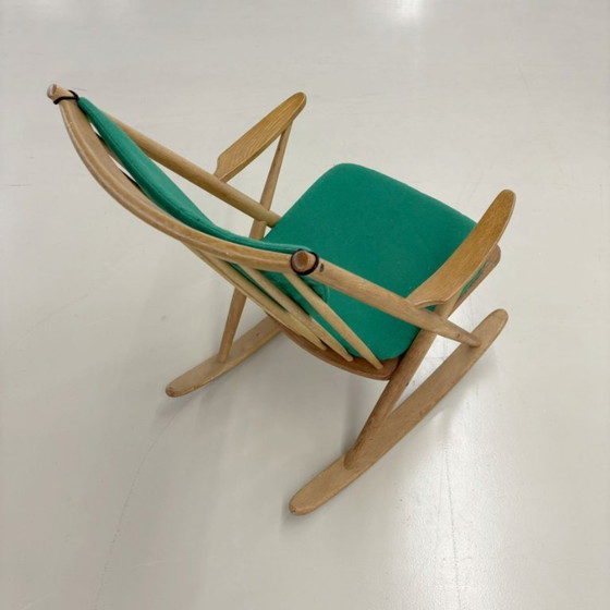Frank Reenskaug Voor Bramin Schommelstoel Model 182 – Schommelstoelen, Wood (photo 10 of 14)