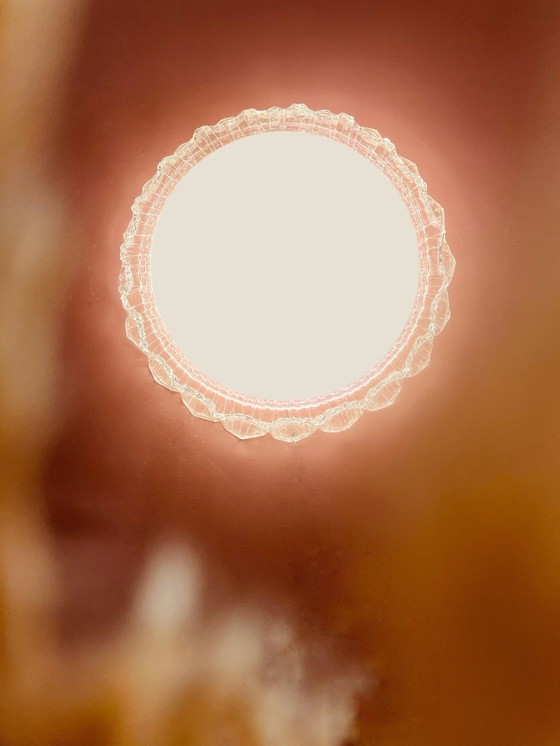 Image 1 of Unique Frosty Schöninger mirror with lighting