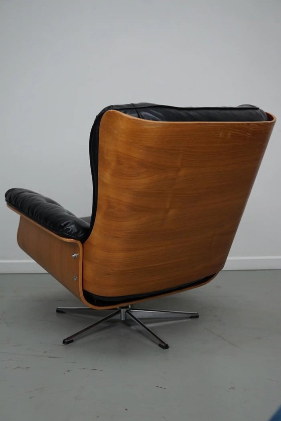Image 1 of Vintage Fauteuil / Lounge Chair van Martin Stoll voor Giroflex, Duitsland Jaren 60