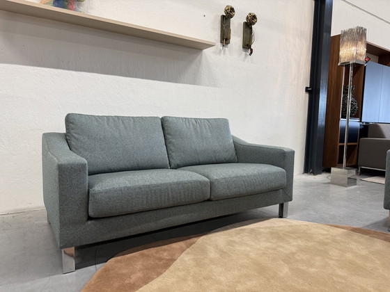 Image 1 of Leolux Antonia Bank 2,5 Zits Blauw stof 