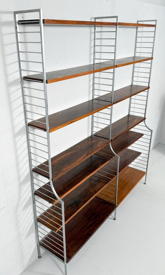 Image 1 of Sistema di scaffalature String di Nisse & Kajsa Strinning, modello: 'Continental', anni '60