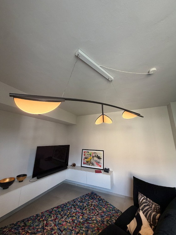 Flos Almendra Organic S3 Y Long Anthracite – Patricia Urquiola – Pendant lamps, Aluminium (photo 5 of 5)