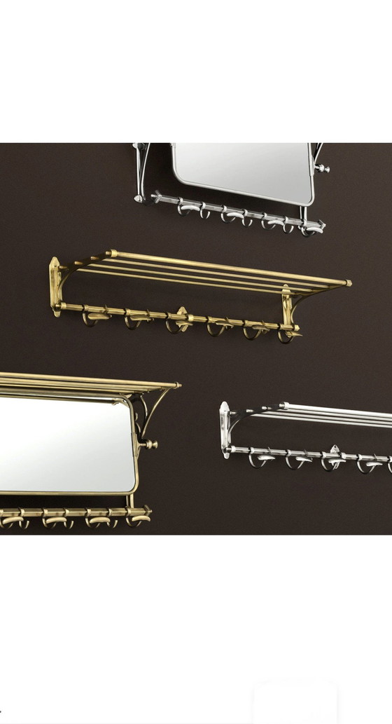 Image 1 of Coat Rack Brass Eichholtz Art Nouveau