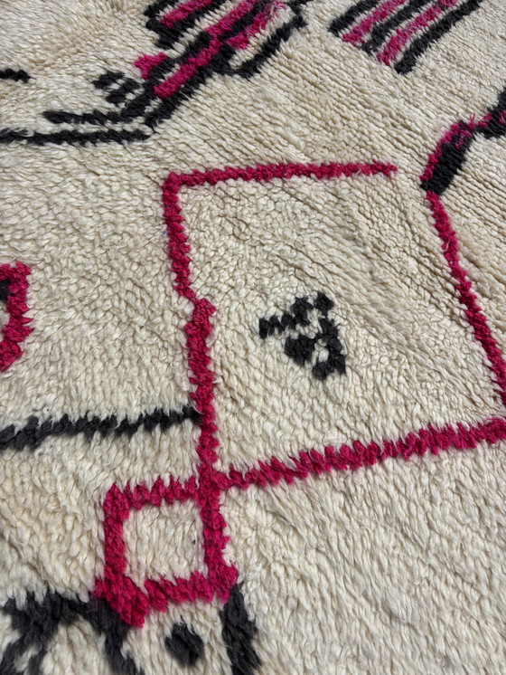 Image 1 of Modern Colorful Moroccan Rug 200x300 cm , Authentic Moroccan rug, Berber carpet