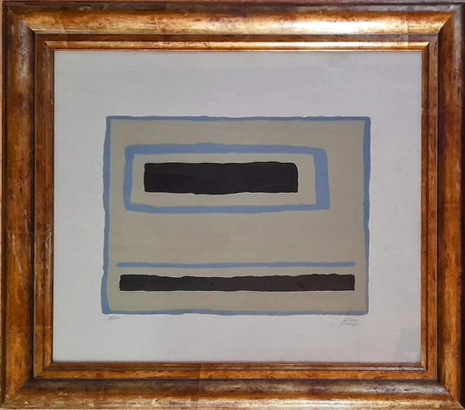 GLÒRIA ORTEGA,”Lithograph 50 x 57 cm” Untitled.