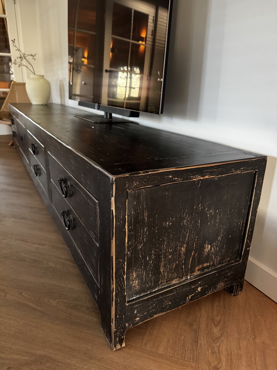 Image 1 of TV-Schrank mit brauner Patina