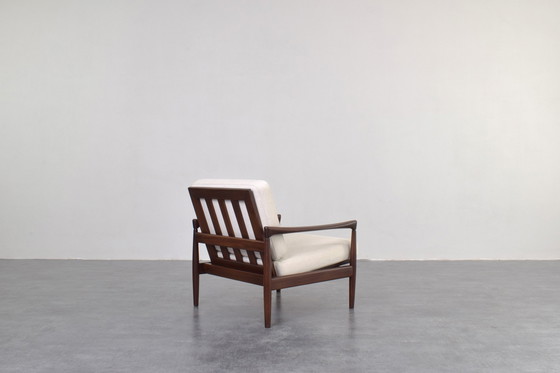 Image 1 of Mid-Century Teak Kolding Lounge Chair by Erik Wørts for IKEA, 1960s