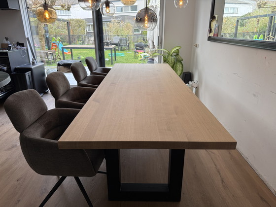 Image 1 of Aufgearbeiteter Eichentisch 2,80 x 1,00