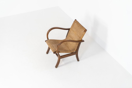 Image 1 of Bauhaus armchair by Erich Dieckmann (Germany, 1930s).