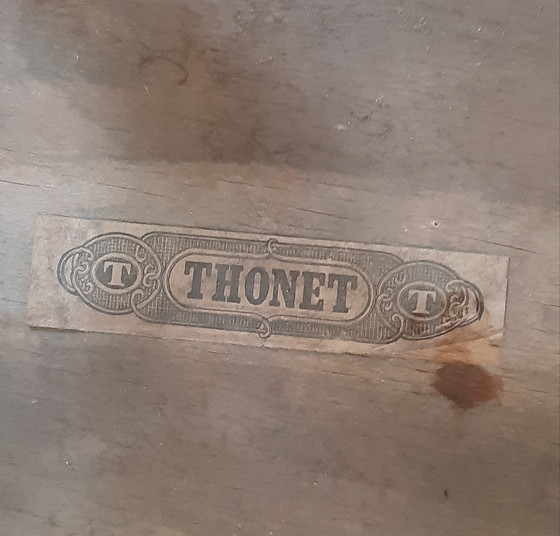 Image 1 of Set di 4 sedie da bistrot Thonet 1920