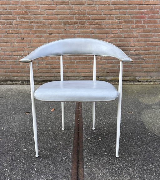 4 chaises de salle à manger design Fasem P40