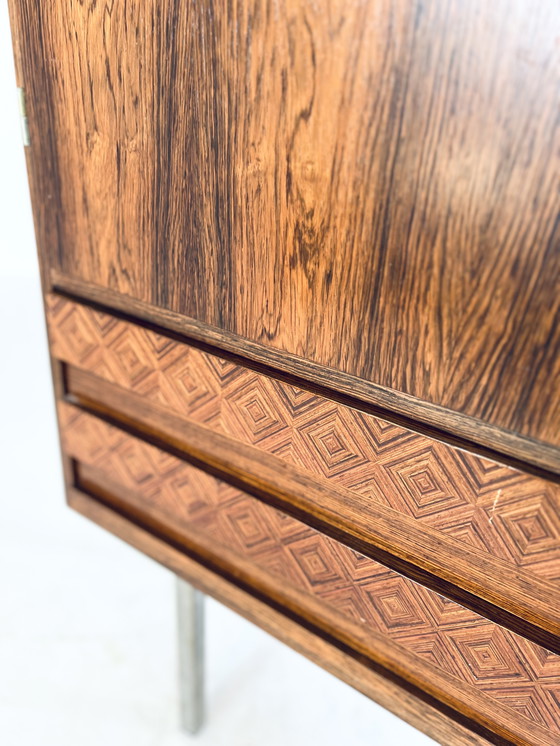 Image 1 of Vintage-Highboard aus Palisanderholz, 1960er Jahre